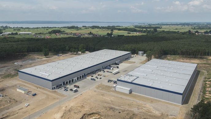 Výstavba nového průmyslového a logistického komplexu v polském Štětíně českou skupinou Accolade.