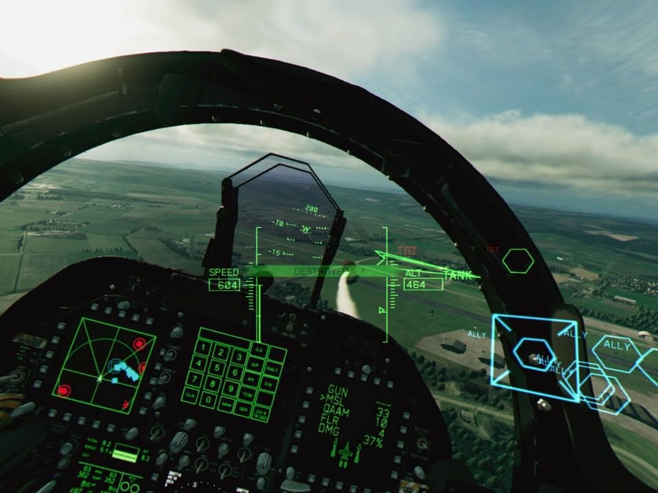 Ace Combat 7: Skies Unknown pro PlayStation VR