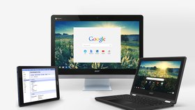 Acer představil první tablet s Chrome OS. Má stylus, Android aplikace a cílí převážně do škol