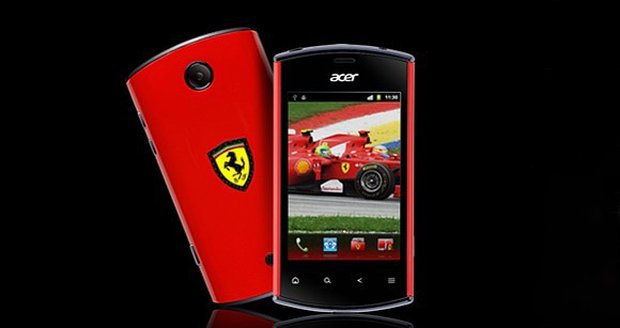 Acer Liquid Mini Ferrari Edition i zní jako luxusní sporťák