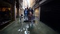 Acqua alta - povodeň v Benátkách
