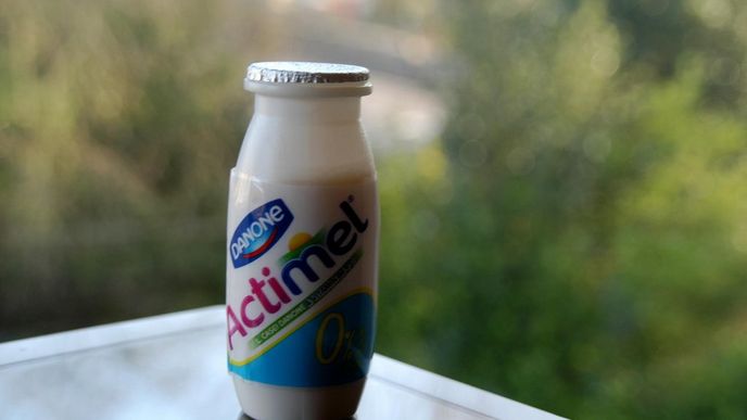 Actimel, jeden z nejznámějších výrobků Danone