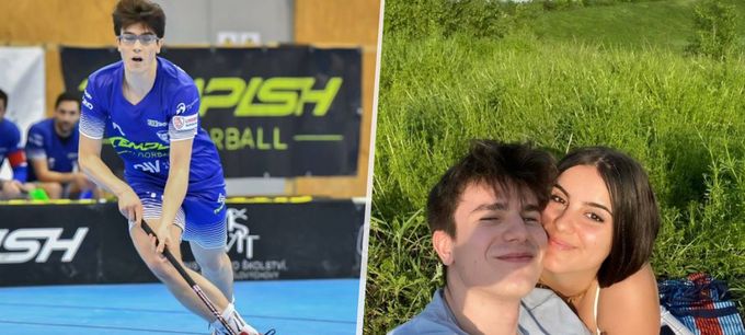 Florbalista Choma bojující s rakovinou: Rozchod s milovanou přítelkyní Florbalista Choma bojující s rakovinou: Rozchod s milovanou přítelkyní