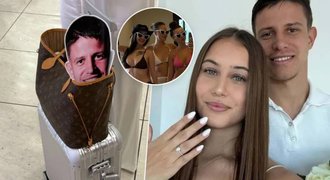 Hložek v tašce aneb jeho Verča zapíjí svobodu: Sexy nevěsta Hložek v tašce aneb jeho Verča zapíjí svobodu: Sexy nevěsta