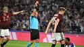 Adam Ševínský oslabil Spartu v Lyonu červenou kartu