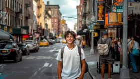 Arthur je beznadějný romantik a blázen do broadwayských muzikálů. Věří, že velké věci vás mohou potkat na každém kroku a osudová láska jakbysmet. Když narazí během letních prázdnin v New Yorku na Bena, má pocit, že mu vesmír dává znamení.
