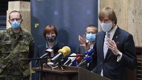 Tisková konference k průběhu pandemie: Ministr zdravotnictví Adam Vojtěch (za ANO) (22.5.2020)