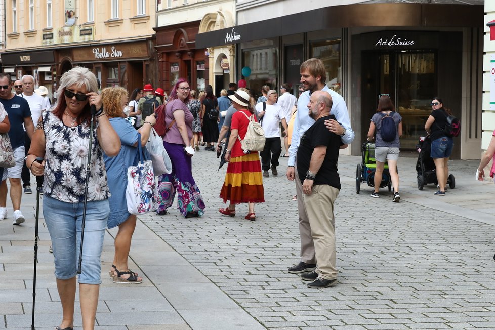 Ministr zdravotnictví Adam Vojtěch ve Varech