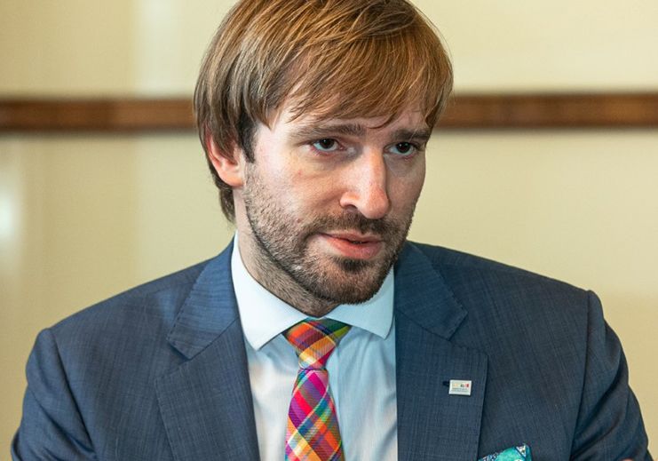 Ministr zdravotnictví Adam Vojtěch při rozhovoru pro Blesk