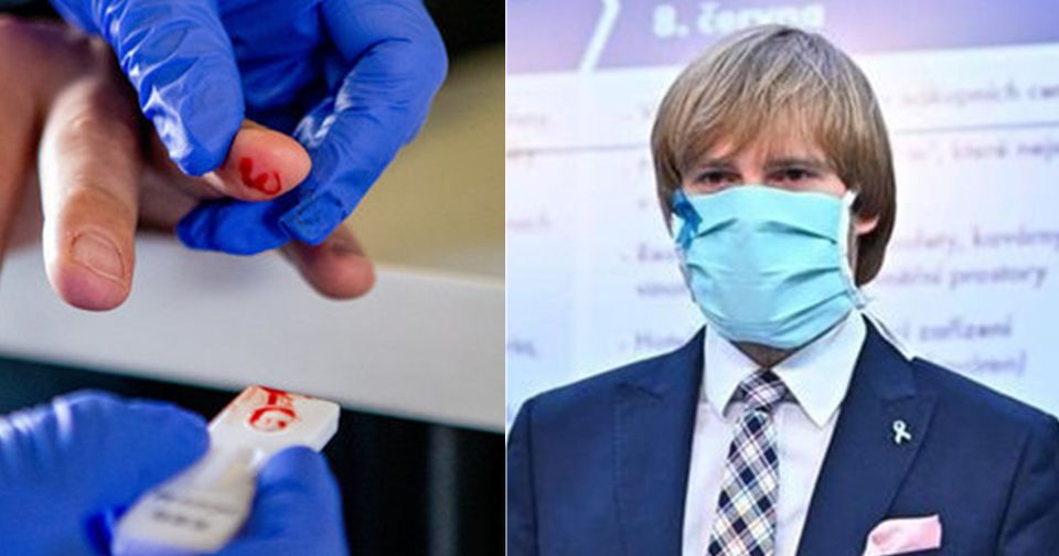 Ministr zdravotnictví Adam Vojtěch (za ANO) obhajoval cenu testů na koronavirus pro samoplátce.
