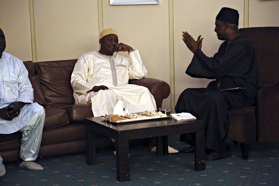 Nový prezident Gambie Adama Barrow