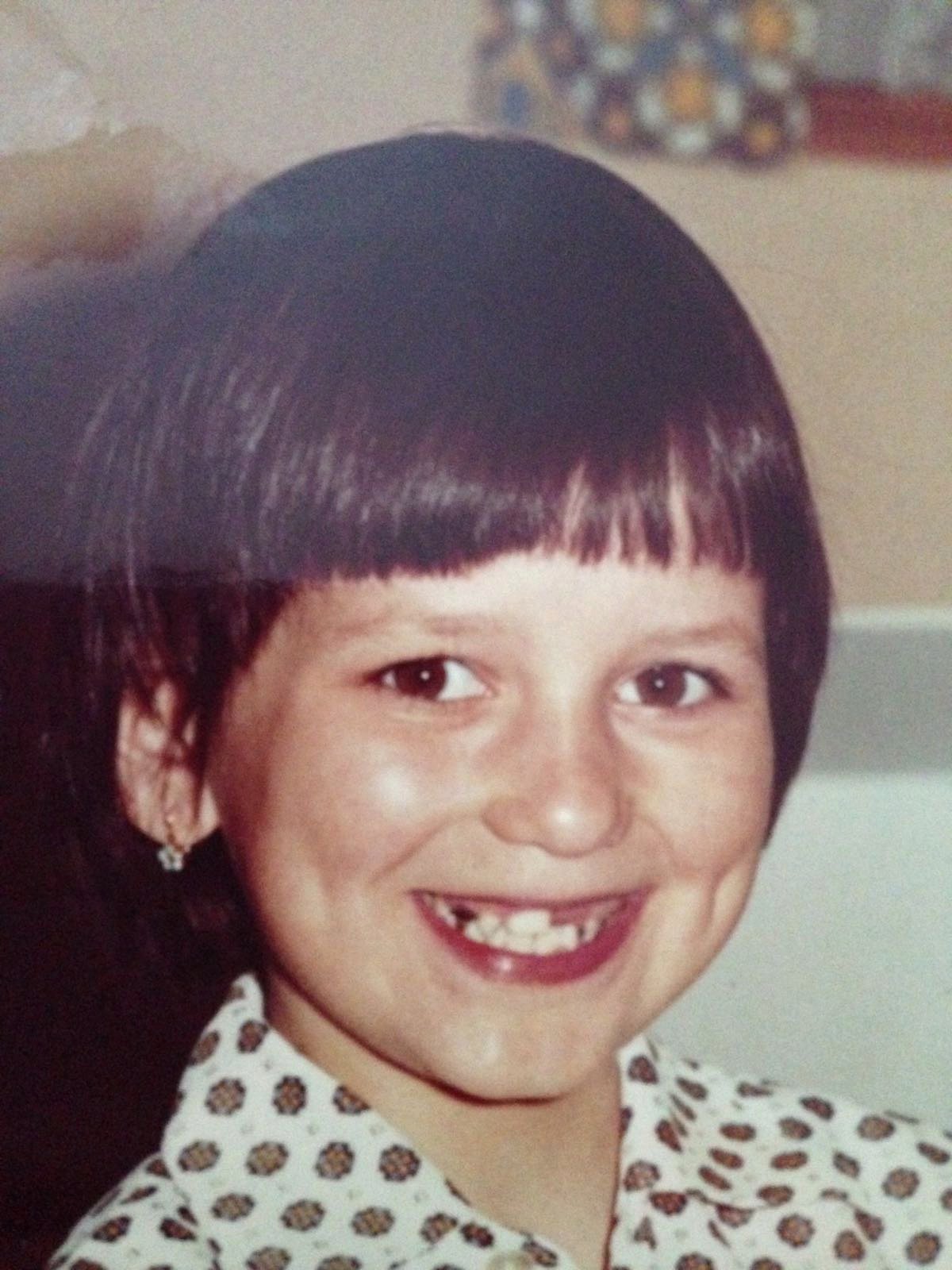 1978 - Adéla Gondíková jako holčička s chybějícími zoubky