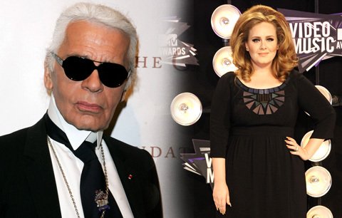 Karl Lagerfeld se omlouvá Adele: Je nádherná, jsem její největší fanoušek!