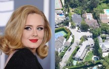 Britská zpěvačka Adele: Skupuje vily v Beverly Hills