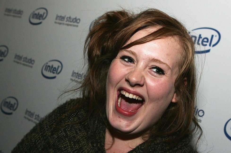 Adele na začátku své kariéry