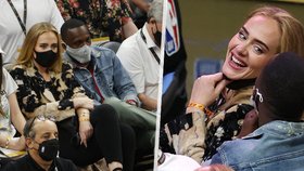 Pohublá Adele zaujala na finále basketbalové NBA: Nová láska?!