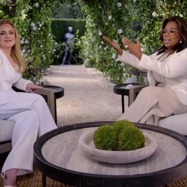 Zpěvačka Adele v pořadu Adele One Night Only s Oprah Winfrey