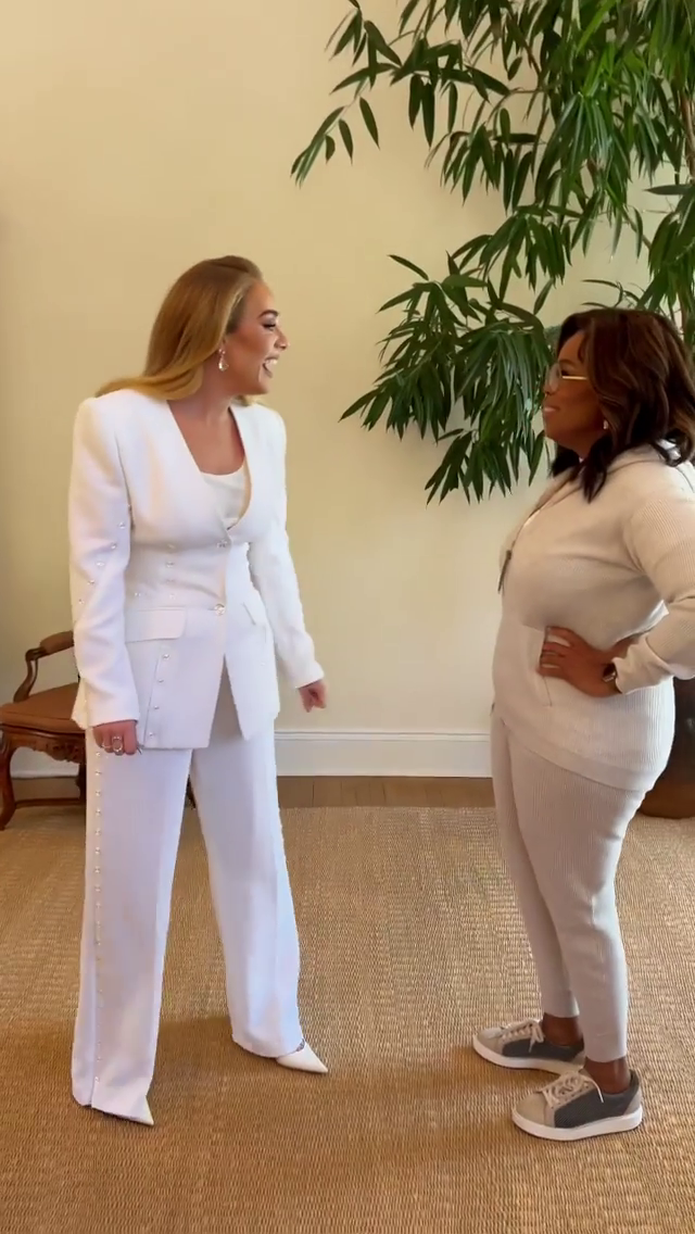 Zpěvačka Adele v pořadu Adele One Night Only s Oprah Winfrey