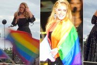 Návrat božské Adele po pěti letech: Zase v sedle! Koncert v Londýně zakončila duhou