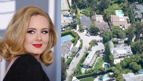 Adele systematicky pořizuje vily: Skoupí celé Beverly Hills?