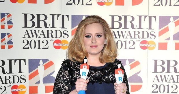 Adele dostala dvě ceny v Brit Award