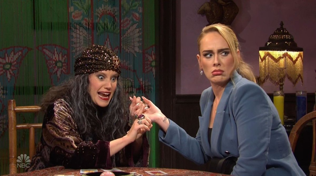 Zpěvačka Adele v show Saturday Night Live