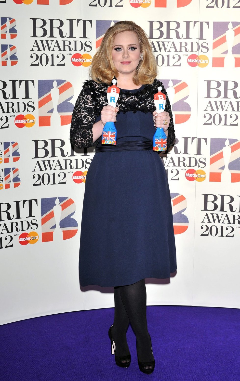 Adele loni dostala dvě ceny v Brit Awards...