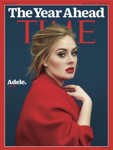 Zpěvačka Adele