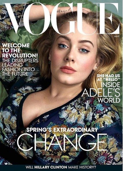 Adele pro Vogue