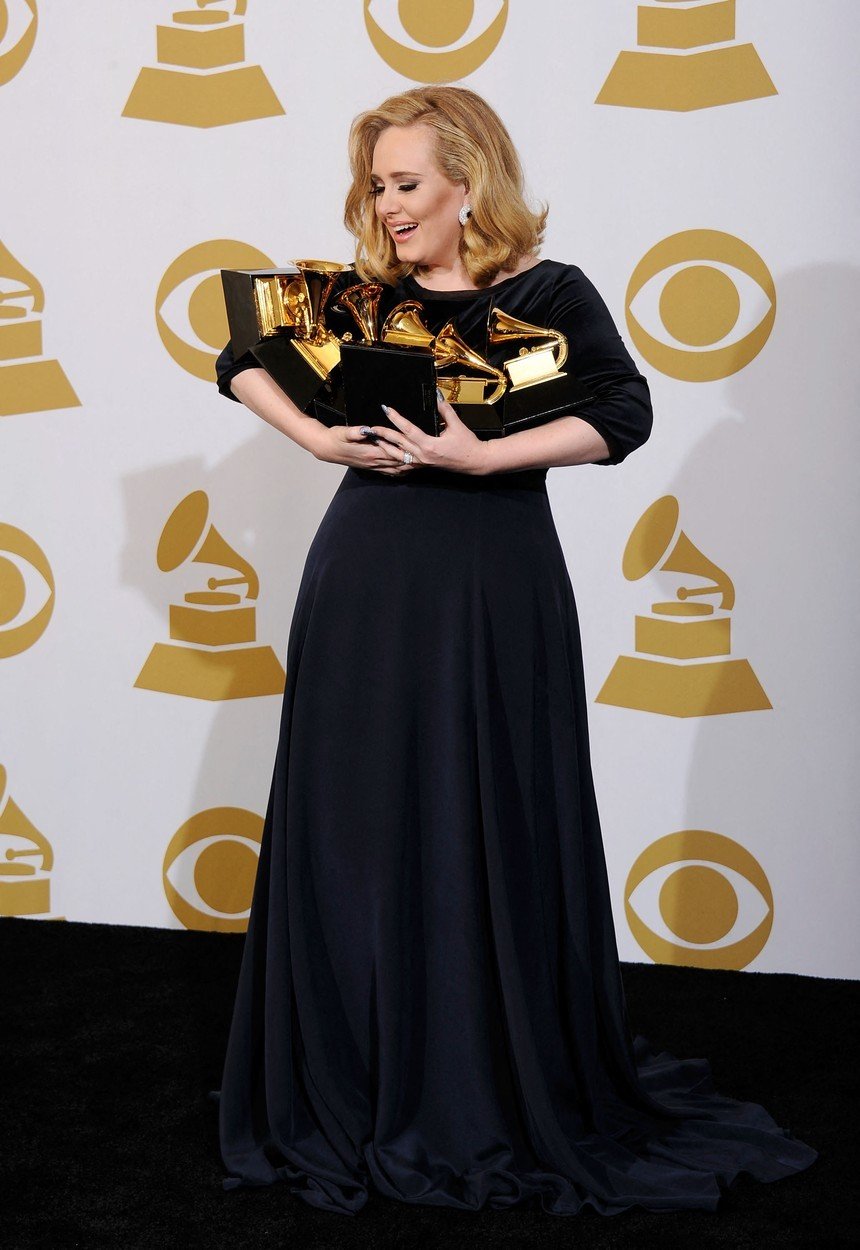 Adele na cenách Grammy