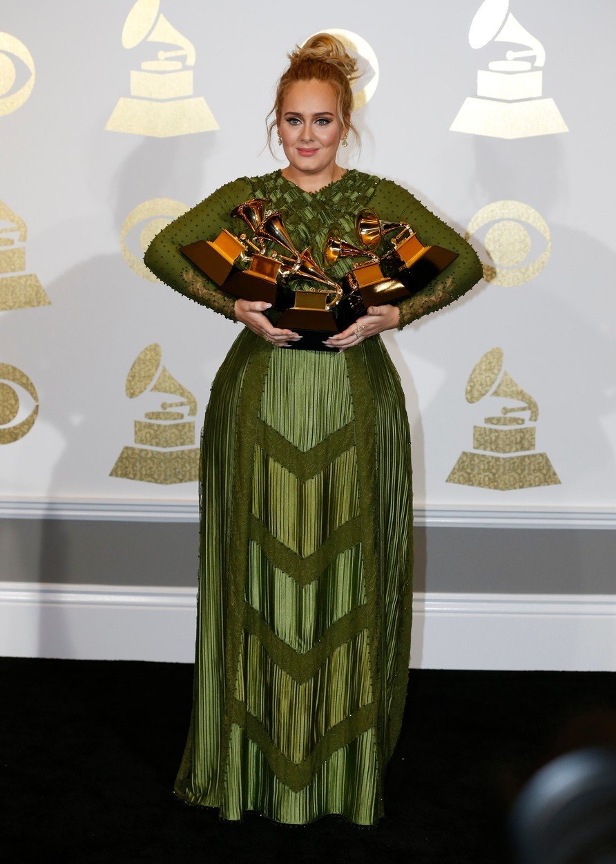 Adele na cenách Grammy