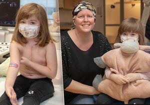 Nemocné Adélce selhalo srdíčko a musela na transplantaci. Její mamince mezitím našli rakovinu. Obě se ale statečně perou s osudem.