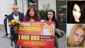 Před měsícem Jana Sémová s přítelem Martinem Bílkem vyhráli milion korun v soutěži Štědrá Bleskovka. Teď se jim málem ztratila dcera.