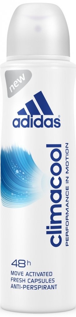 Adidas Climacool 48 h Woman antiperspirant spray, 75 Kč, koupíte v síti drogerií