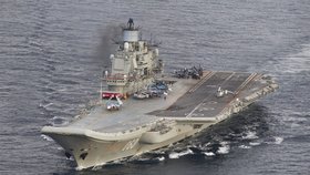 Ruská letadlová loď Admiral Kuznetsov