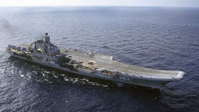 Ruská letadlová loď Admiral Kuznetsov