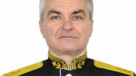 Admirál Viktor Sokolov, do února 2024 velitel Černomořské flotily.