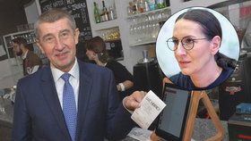 Restaurace dostala pokutu za letní čas na účtence. „Buzerace,“ zuří první dáma ODS