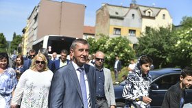 Premiér Andrej Babiš (ANO) s vládou v demisi na návštěvě Ústeckého kraje (14.5 2018)