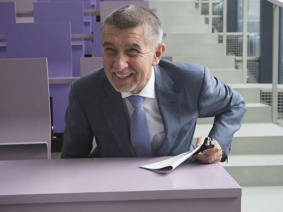 Premiér Andrej Babiš (ANO) s vládou v demisi na návštěvě Ústeckého kraje (14. 5. 2018)