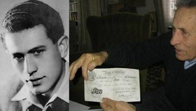 Židovský typograf Adolf Burger (†99) přežil jako vězeň koncentrační tábory, válka pro něj skončila v Ďáblově dílně v Ebensee.