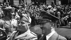 Adolf Hitler a Benito Mussolini