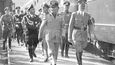 Adolf Hitler a Benito Mussolini, vůdci nacistického Německa a fašistické Itálie