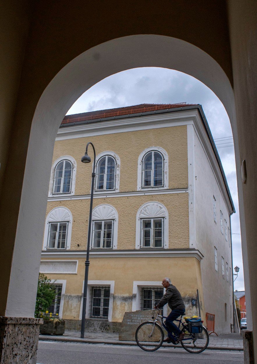 Rodný dům Adolfa Hitlera v rakouském městečku Braunau am Inn