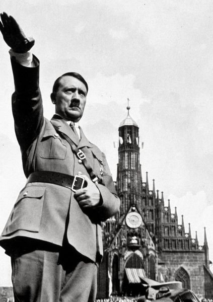 Nacistický vůdce Adolf Hitler