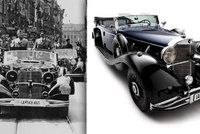 V USA dražili Hitlerův luxusní mercedes. 200 milionů bylo ale na kupce moc