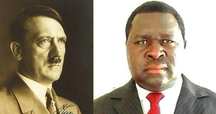 Namibijský politik Adolf Hitler Uuona má jméno jako nacistický diktáror.