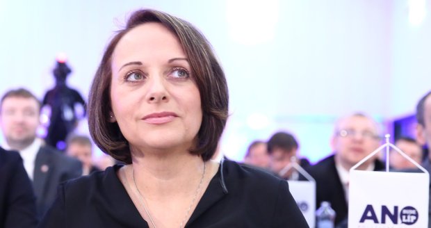 Adriana Krnáčová na celorepublikovém sjezdu hnutí ANO