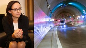 Primátorka Krnáčová se zlobí kvůli dalším problémům tunelu Blanka, které odložily jeho otevření