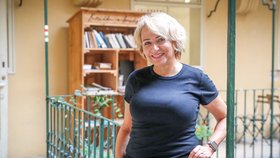 Adriana Krnáčová v roce 2022 ve Skautském institutu u Staromáku.